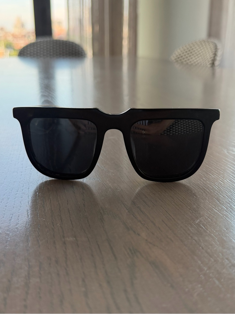 Socotra Women’s Black Oversized Square Sunglasses